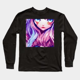 Cotton Candy Eyes Long Sleeve T-Shirt